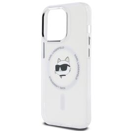 Karl Lagerfeld IML Metal Choupette Head MagSafe iPhone 13 Case - White - Uncategorized Cases (2) - Cases - Techbox