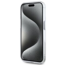 Karl Lagerfeld IML Metal Karl&amp;Choupette Head MagSafe Case for iPhone 15 Pro Max - White - Uncategorized Cases (2) - Cases - Techbox