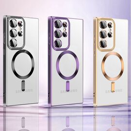 Wozinsky Electroplated Magsafe Case for Samsung Galaxy S24 FE - Pink - Samsung Cases - Cases - Techbox