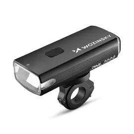 Wozinsky Front Bike Light + USB-C Cable (3000 lm) - Black - Smartphone Holders - Smartphones - Techbox