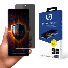 3mk Silky Matt Privacy Privacy Screen Protector for Motorola Edge 50 Fusion