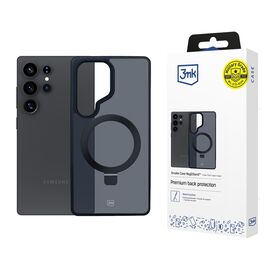 3mk Smoke Case Mag&amp;Stand for Samsung Galaxy S25 Ultra - Black - Samsung Cases - Cases - Techbox