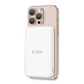 Powerbank Tech-Protect PB24 LifeMag QI2 MagSafe 10000 mAh - white - Powerbanks - Smartphone Chargers - Techbox