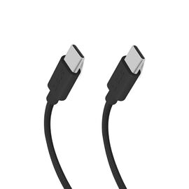 SBS TECABLETISSUETCK USB-C - USB-C 1.5m 60W braided cable - black | Techbox