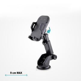 SBS TEHWSUPWIND smartphone holder telescopic with suction cup - black - Smartphone Holders - Smartphones - Techbox