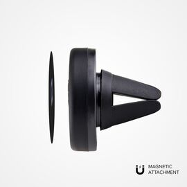 SBS TESUPPUNIVAIRMAG smartphone holder compatible with MagSafe, for air vent - black - Smartphone Holders - Smartphones - Techbox