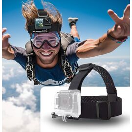 Tech-Protect GA100 Head Mount for GoPro / DJI - Black