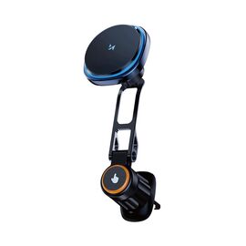 Wozinsky WCT5-6S2Y Car Holder with Qi/MagSafe 15W Inductive Charger for Air Vent - Black - Smartphone Holders - Smartphones - Techbox