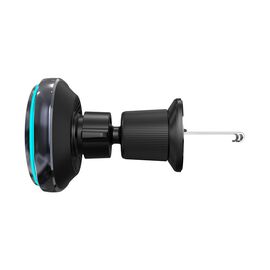 Wozinsky WCT5-Q6S2Y Car Holder with Qi/MagSafe 15W Inductive Charger for Ventilation Grill with Fan - Black