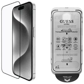Guess Screen Protector 2.5D Outline Tempered Glass for iPhone 16 | Techbox