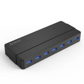 Hub Orico H7928-U3-V1 7x USB-A 3.0 - black | Techbox