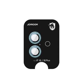 Joyroom JR-MSF0301 protective glass for iPhone 16/16 Plus lenses - green - Apple iPhone - Screen & Camera Protection - Techbox