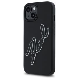 Karl Lagerfeld 3D Rubber Signature iPhone 15 Case - Black - Uncategorized Cases (2) - Cases - Techbox