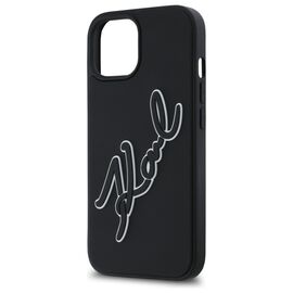 Karl Lagerfeld 3D Rubber Signature iPhone 15 Case - Black - Uncategorized Cases (2) - Cases - Techbox