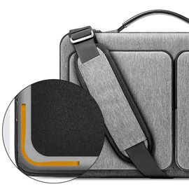 15-16 Tech-Protect Defender Bag Laptop Bag - Gray - Bags & Backpacks - Laptop Accessories - Techbox