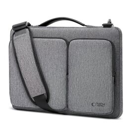 Laptop Bag 13-14 Tech-Protect Defender Bag - Gray - Bags & Backpacks - Laptop Accessories - Techbox
