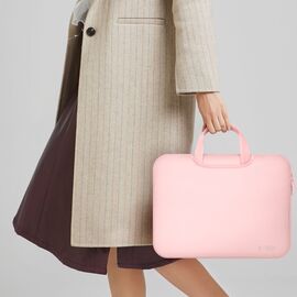 Laptop Bag 13-14 Tech-Protect Neoprene - Pink - Bags & Backpacks - Laptop Accessories - Techbox