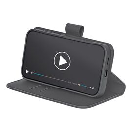 Puro Booklet Case with Flip and Wallet for Samsung Galaxy S25+ - Black - Uncategorized Cases (2) - Cases - Techbox