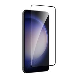 Puro Frame Tempered Glass with Black Frame for Samsung Galaxy S25 / S24 | Techbox