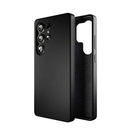 Puro Icon Mag Silicone Case with MagSafe for Samsung Galaxy S25 Ultra - Black | Techbox