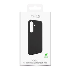 Puro Icon Silicone Case for Samsung Galaxy S25+ - Black - Uncategorized Cases (2) - Cases - Techbox