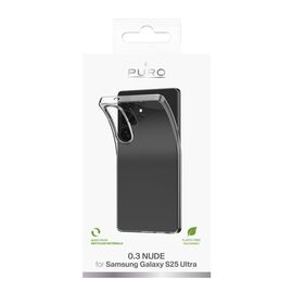 Silicone Case Puro 03 Nude for Samsung Galaxy S25 Ultra - Transparent - Uncategorized Cases (2) - Cases - Techbox