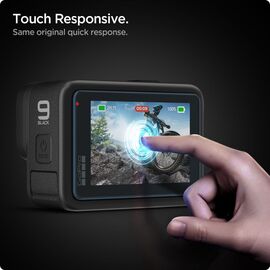 Spigen Glass.tR Slim Tempered Glass + Film 2-Set for GoPro Hero 9 / 10 / 11 / 12 - Transparent - Cameras Accessories - Action Cameras - Techbox