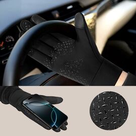 Tech-Protect WG01 Gloves with Touch Tips L - Black