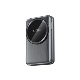 QI15W-A42 3in1 Inductive Charger with MagSafe for Apple Devices - Gray