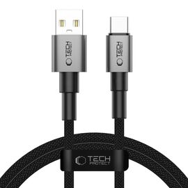 Tech-Protect UltraBoost DNA USB-A / USB-C Cable 15W/3A 100cm - Gray - Cables & Adapters - Cables & Accessories - Techbox