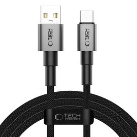 Tech-Protect UltraBoost DNA USB-A / USB-C Cable 15W/3A 200cm - Gray - Cables & Adapters - Cables & Accessories - Techbox