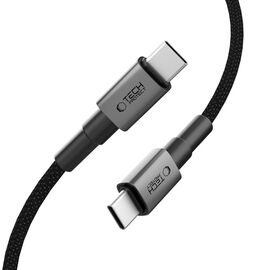 Tech-Protect UltraBoost DNA USB-C PD60W/3A Cable 25cm - Gray - Cables & Adapters - Cables & Accessories - Techbox