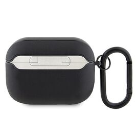 AMG AMAP2SLWK AirPods Pro 2 (2022/2023) cover black/black Leather White Logo | Techbox