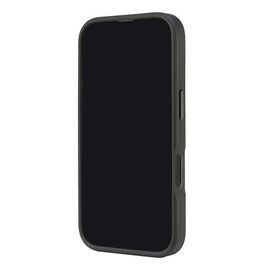 Audi Genuine Leather MagSafe iPhone 16 6.1" black-red hardcase AU-TPUPCMIP16-R8/D3-RD