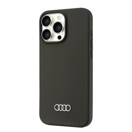 Audi Silicone Case iPhone 16 Pro Max 6.9" black/black hardcase AU-LSRIP16PM-Q3/D1-BK | Techbox
