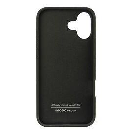Audi Synthetic Leather iPhone 16 Plus 6.7" black/black hardcase AU-TPUPCIP16M-GT/D2-BK