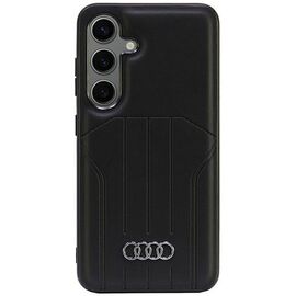 Audi Synthetic Leather MagSafe S24 S921 black/black hardcase AU-TPUPCMS24-Q5/D1-BK