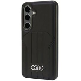 Audi Synthetic Leather MagSafe S24 S921 black/black hardcase AU-TPUPCMS24-Q5/D1-BK