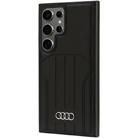 Audi Synthetic Leather MagSafe S24 Ultra S928 black/black hardcase AU-TPUPCMS24U-Q5/D1-BK