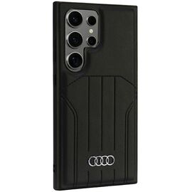 Audi Synthetic Leather MagSafe S24 Ultra S928 black/black hardcase AU-TPUPCMS24U-Q5/D1-BK