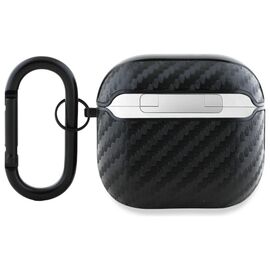 BMW BMA4CMPUCA AirPods 4 cover black/black PU Carbon M Collection - Smartphone Accessories - Cables & Accessories - Techbox
