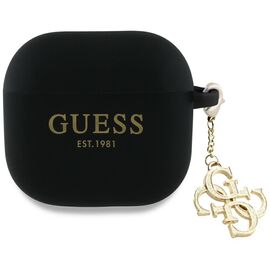 Guess 4G Charm Case for AirPods 4 - Black | Techbox