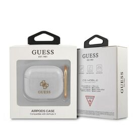 Guess GUA3UCG4GT AirPods 3 cover Transparent Glitter Collection - Smartphone Accessories - Cables & Accessories - Techbox