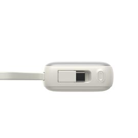 Joyroom JR-PBF27 10000mAh 22.5W Powerbank with Built-in USB-C and Lightning Cables - White - Travel Chargers - Smartphone Chargers - Techbox