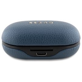 Guess Bluetooth headphones GUTWSPGTSPSB TWS + docking station blue/blue Grained Classic Logo