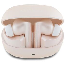 Guess Bluetooth Headphones GUTWST88MCTGP TWS + Docking Station Pink Capsule Printed Logo
