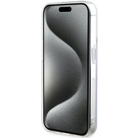 Guess GUHMP15XHITSU iPhone 15 Pro Max 6.7" purple/purple hardcase IML Iridescent MagSafe