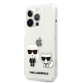 Karl Lagerfeld Karl &amp; Choupette Case for iPhone 13 Pro Max 6.7" - Transparent | Techbox