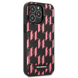 Karl Lagerfeld Monogram Plaque iPhone 13 Pro Max 6.7" Case - Pink | Techbox