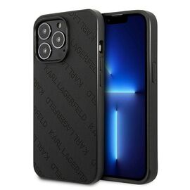 Karl Lagerfeld Perforated Allover Case for iPhone 13 Pro / 13 6.1" - Black | Techbox